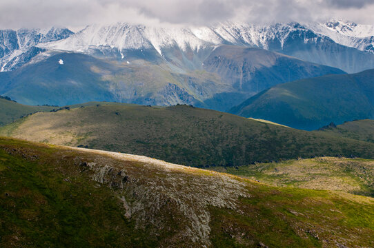 On the trail to Mtn. Belukha, Altai Republic, Siberia, Russia