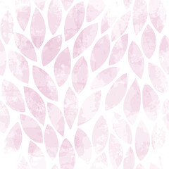 Leaves Pattern. Watercolor leaves seamless vector background, jungle print textured