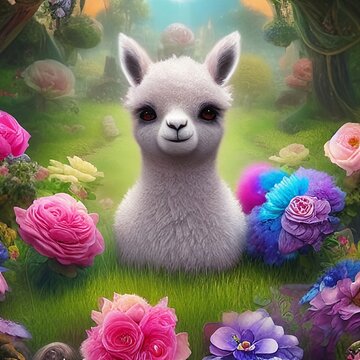 Llama in a Field