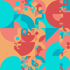 Pisorama 2 - Multishape and Multicolor Background