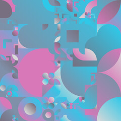 Pisorama 9 - Multishape and Multicolor Background