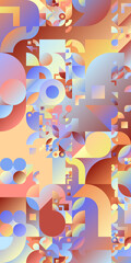 Pisorama 10 - Multishape and Multicolor Background