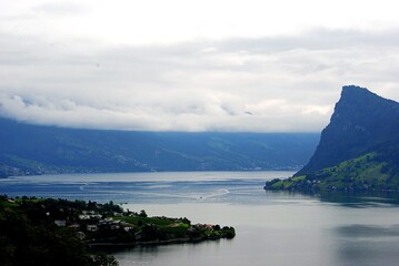 Fototapeta na wymiar Swiss landscape