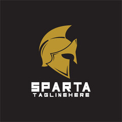 spartan logo icon designs vector