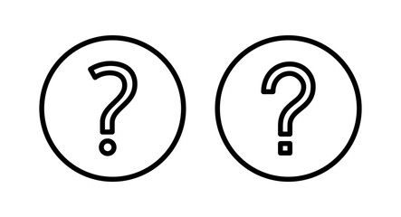 Question icon vector illustration. question mark sign and symbol