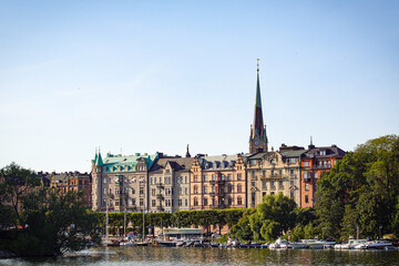 view of the old town of ghent country