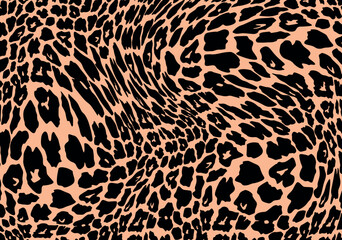abstract animal skin pattern vector	