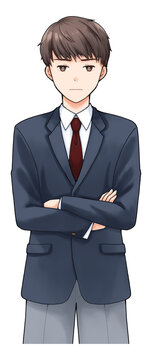 じと目の男子生徒