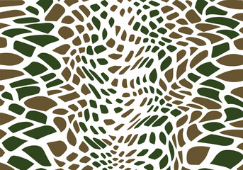 abstract animal skin pattern vector	