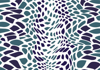 abstract animal skin pattern vector	