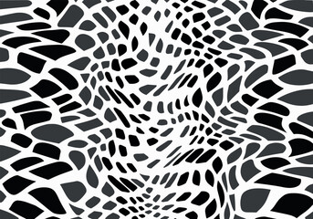 abstract animal skin pattern vector	