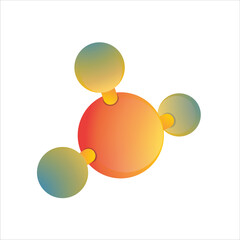 A molecule form consists of 1 main element and 3 other elements