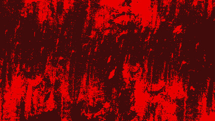 Abstract Rough Red Grunge Texture Design Background