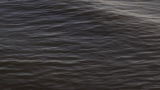 Small Waves Roll on Bright White Sand