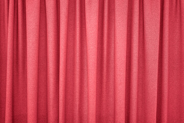 Red closed curtain use for background. picture for backdrop or add text message. background web design.