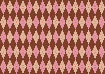 バレンタイン　アーガイル　背景素材