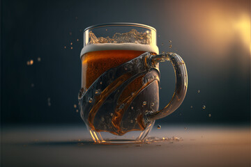 Glass of beer