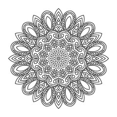 Mandala Pattern Stencil doodles sketch good mood