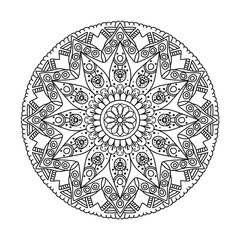 Mandala Pattern Stencil doodles sketch good mood