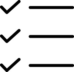 To-do list - Line Vector Icon trendy style illustration on white background..eps