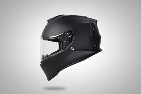 black and white helmet
