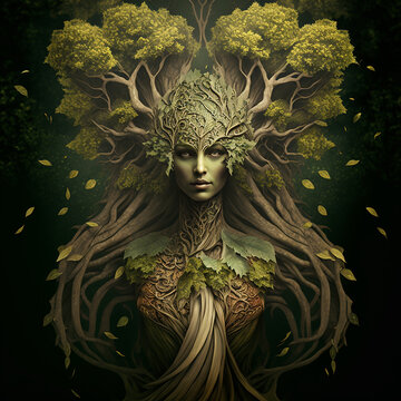Mother Earth Goddess Wallpaper