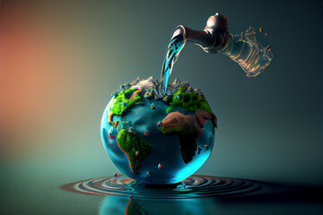 World Water Day water conservation day, save water, water is important to life March 22