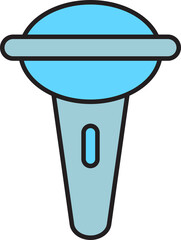 microphone icon illustration