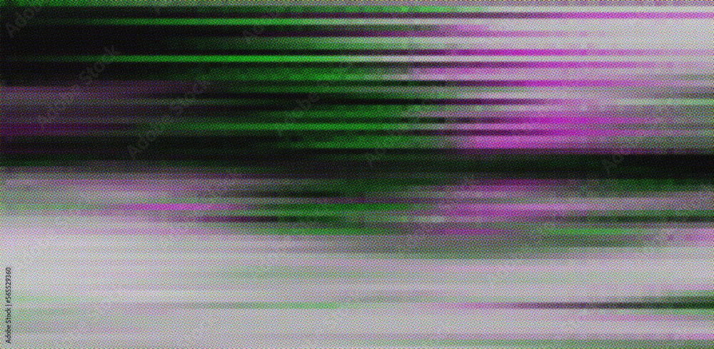 Aufkleber black and white static noise of a tv screen. glitched and distorted background.