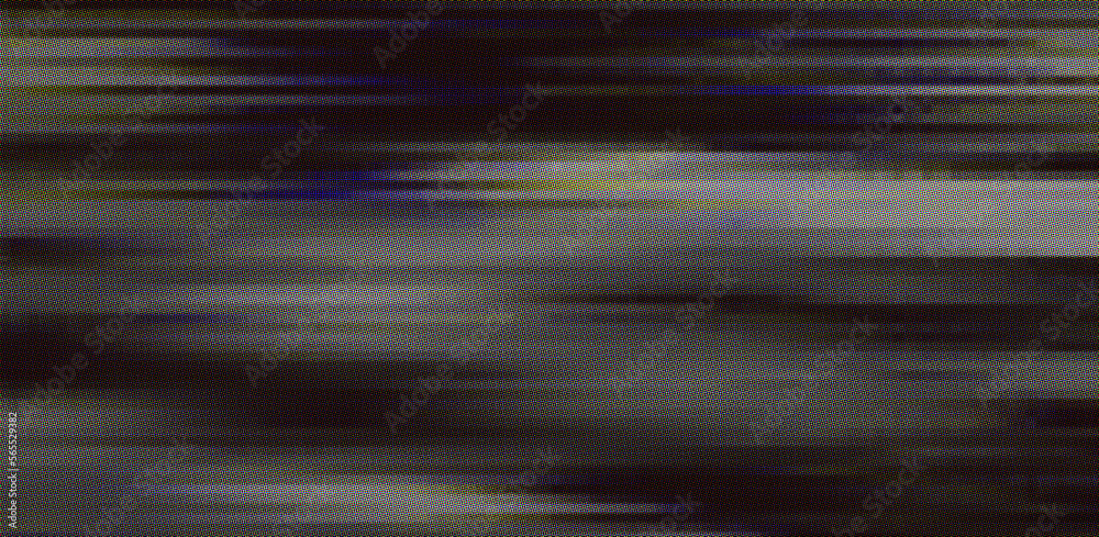 Poster black and white static noise of a tv screen. glitched and distorted background.