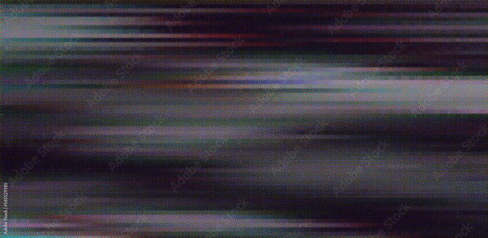 Aufkleber Abstract background with flickers and pixel noise like in old VHS video tape. 