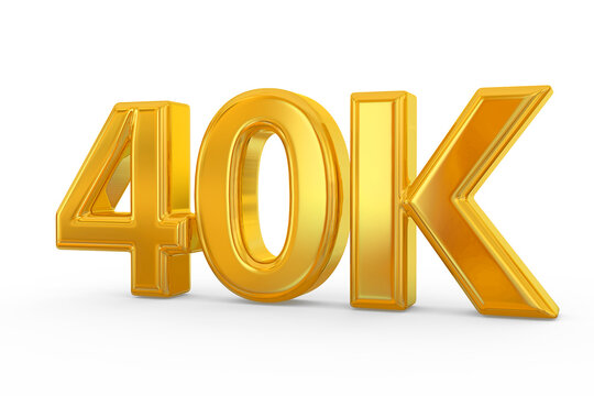 40K Follower  Golden Number 
