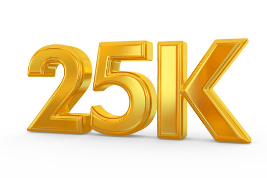 25K Follower  Golden Number 