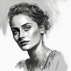 Portrait Drawing (generative AI)