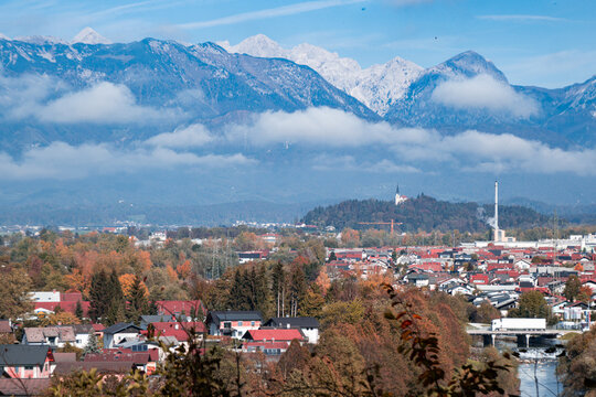 A dramatic image of Slovenia and it's alps from 