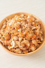 dried shrimps or dried salted prawn