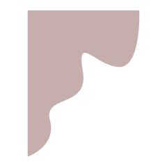 Abstract Shape Corner Border