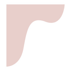 Abstract Shape Corner Border