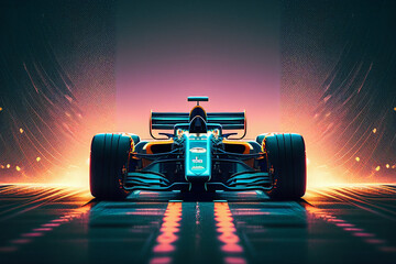 Formula Race Car - Generative Ai