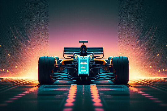 Formula Race Car - Generative Ai