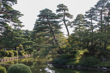 金沢の兼六園。
