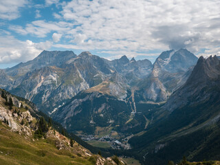 View of La Vanoise summit, French Alps