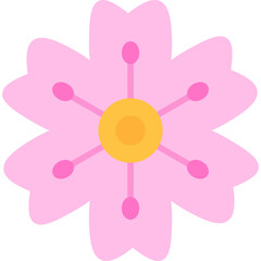 Cherry Blossom Flower Icon