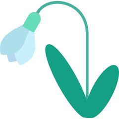 Snowdrop Flower Icon