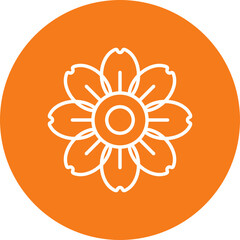 Alpine forget me not Flower Icon