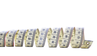 Measuring tape isolated on transparent background, PNG.