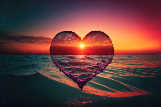 Heart the best sale ocean