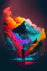 Abstract colourful background, wallpapers for I pad, tab mobile.