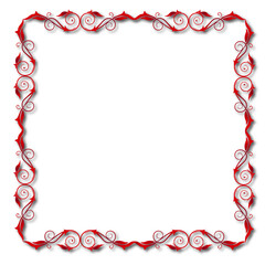 frames in vintage style with elements of ornament, art, pattern, background, texture