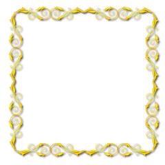 frames in vintage style with elements of ornament, art, pattern, background, texture